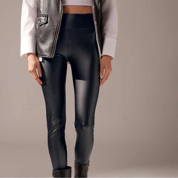 Calzedonia “Leather Effect” Leggings - Picture 1 of 14